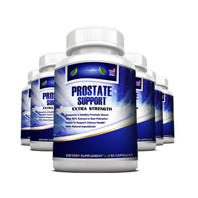 Natural Prostate Support Supplement - 6 Bottles - Pure Healthland