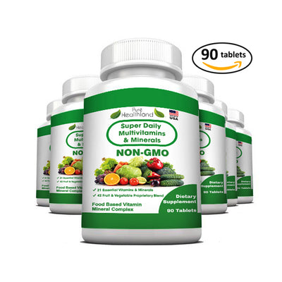 Super Multivitamin Tablets - 6 Bottles - Pure Healthland